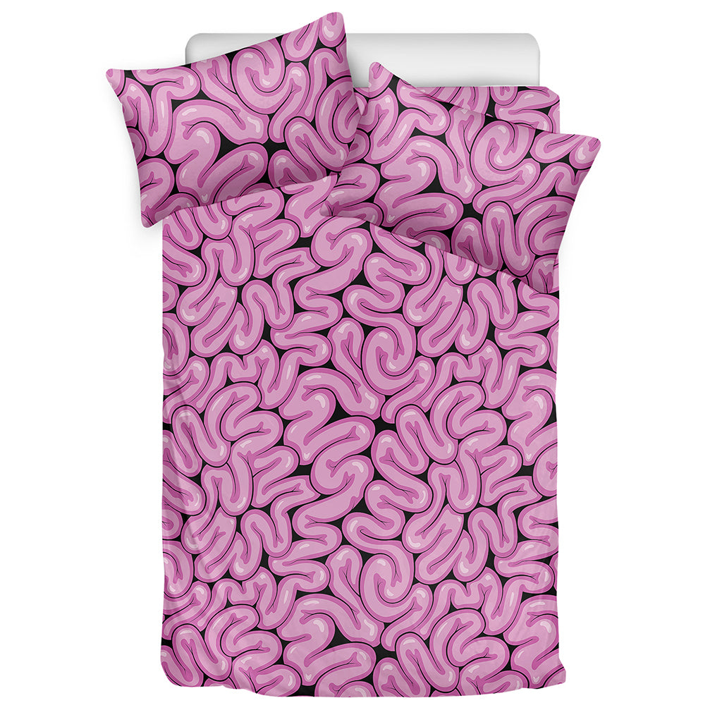 Halloween Brain Print Duvet Cover Bedding Set