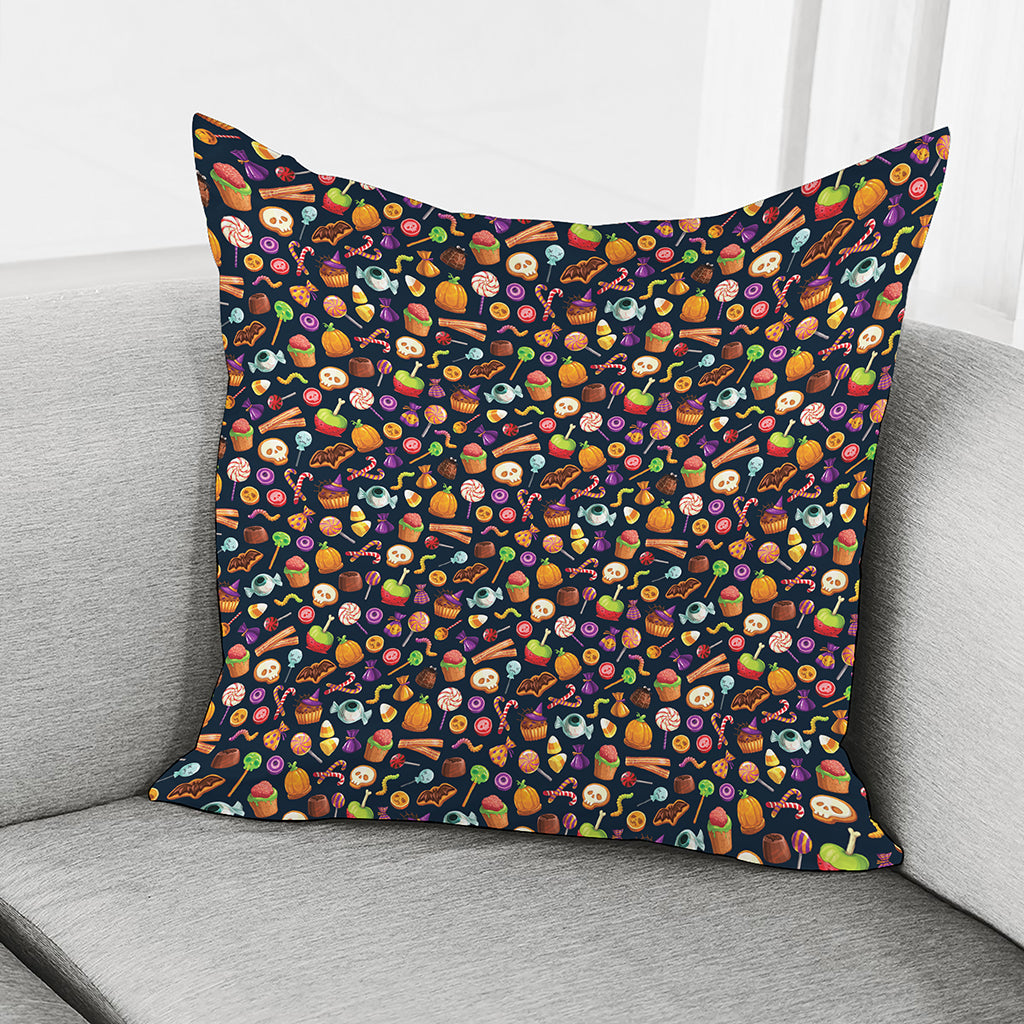 Halloween Candy Pattern Print Pillow Cover
