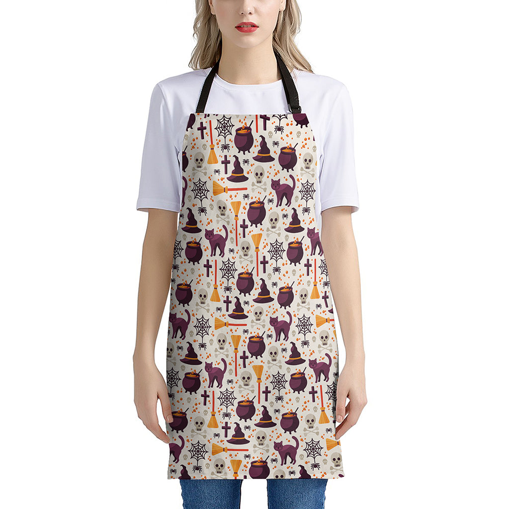 Halloween Festival Pattern Print Apron
