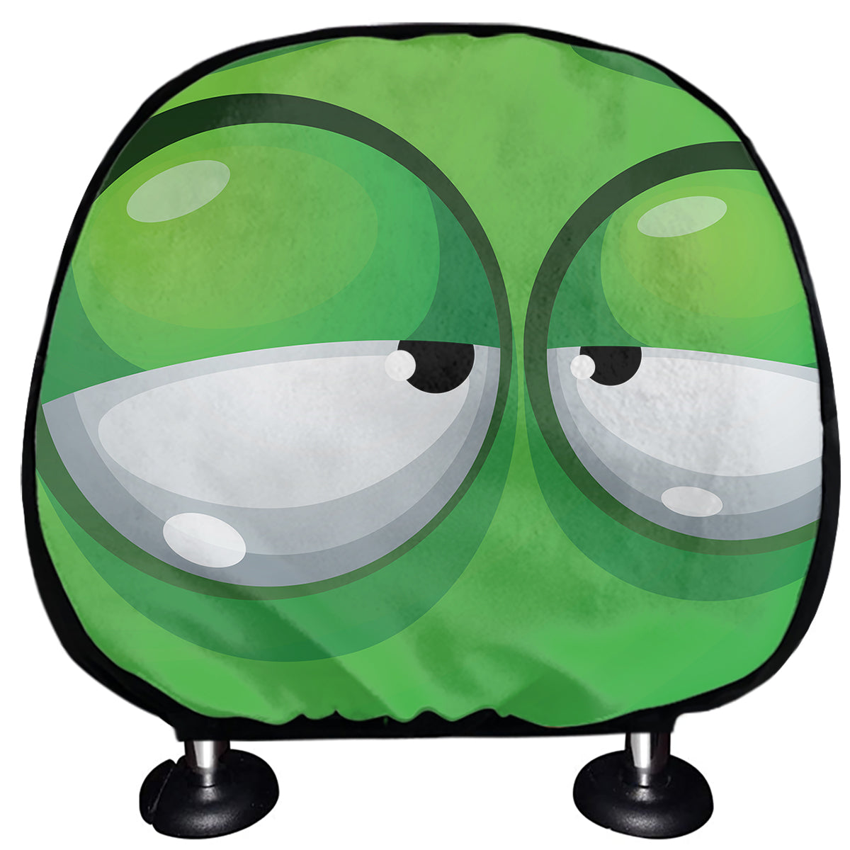 Halloween Frankenstein Face Print Car Headrest Covers