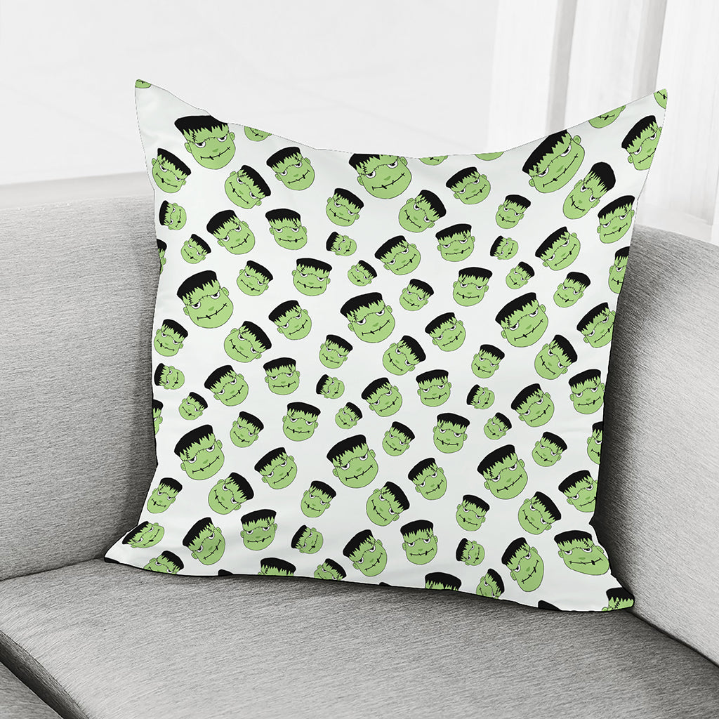 Halloween Frankenstein Pattern Print Pillow Cover