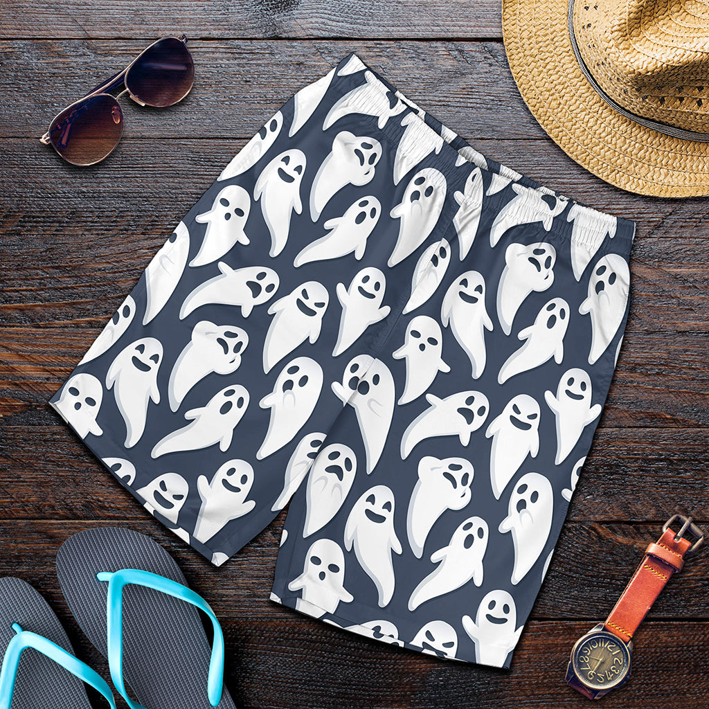Halloween Ghost Pattern Print Men's Shorts