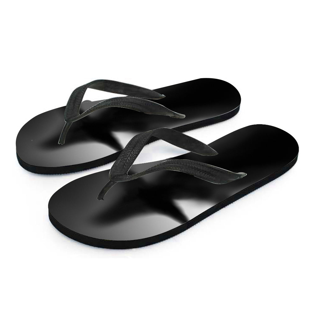 Halloween Horror Witch Print Flip Flops