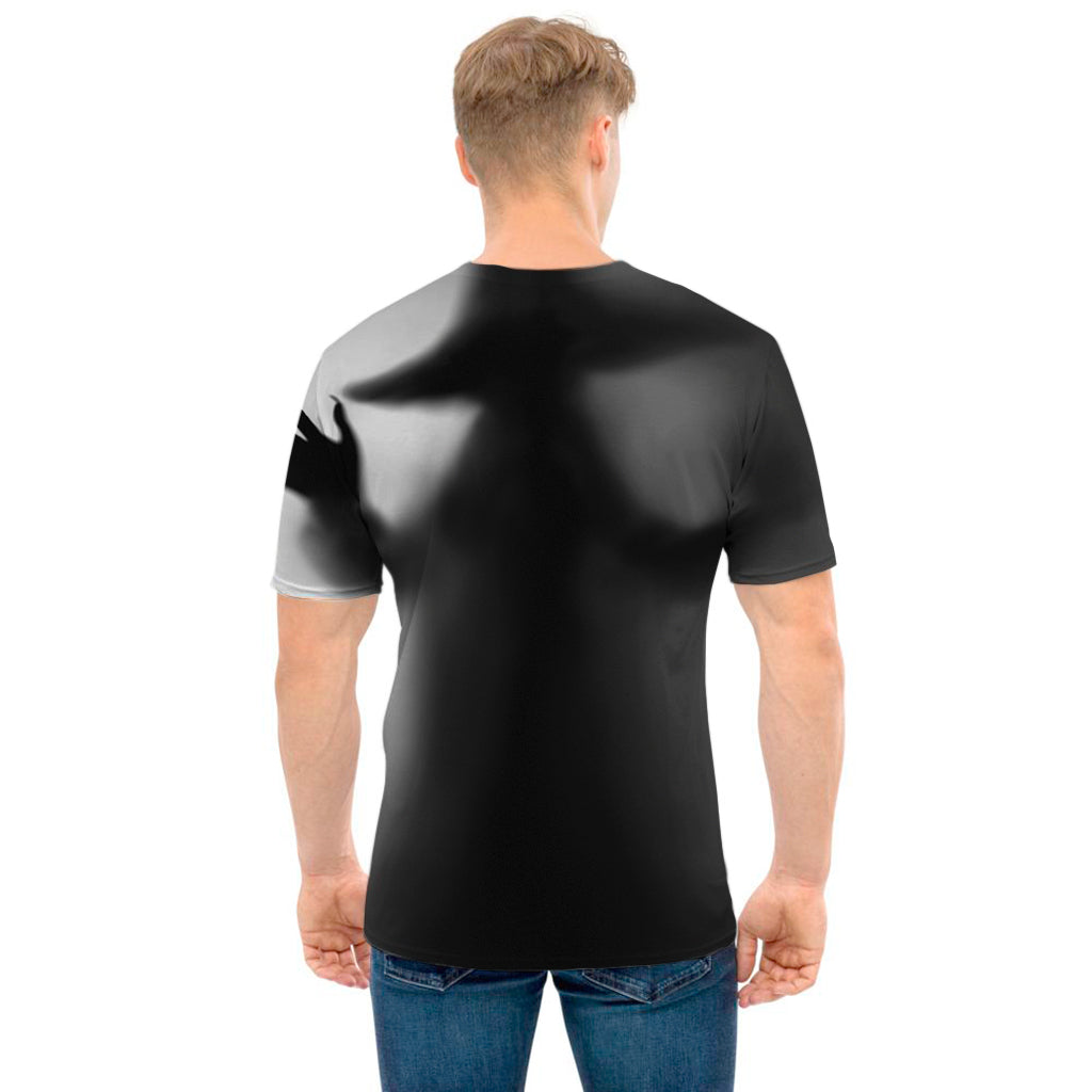 Halloween Horror Witch Print Men's T-Shirt