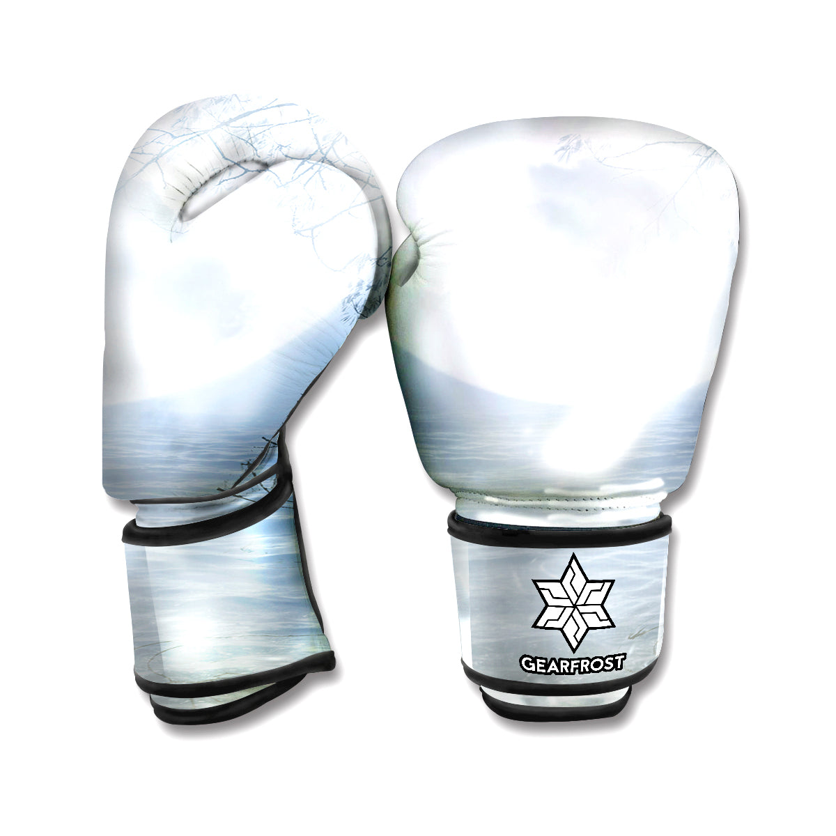 Halloween Moonlight Print Boxing Gloves