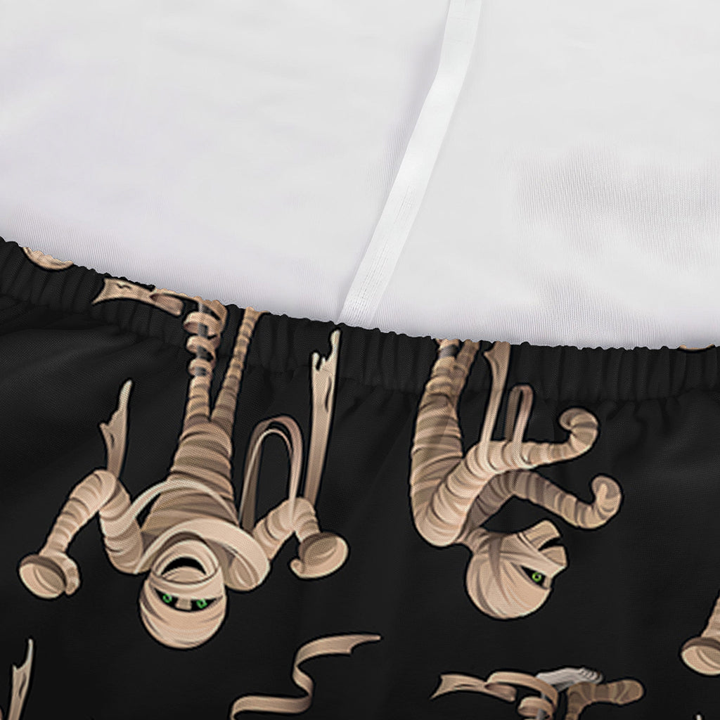 Halloween Mummy Pattern Print Sofa Cover
