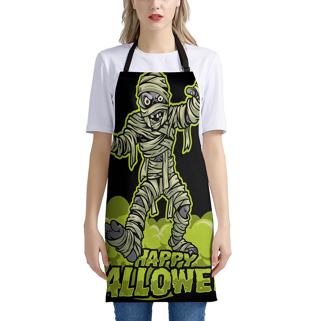 Halloween Mummy Print Apron