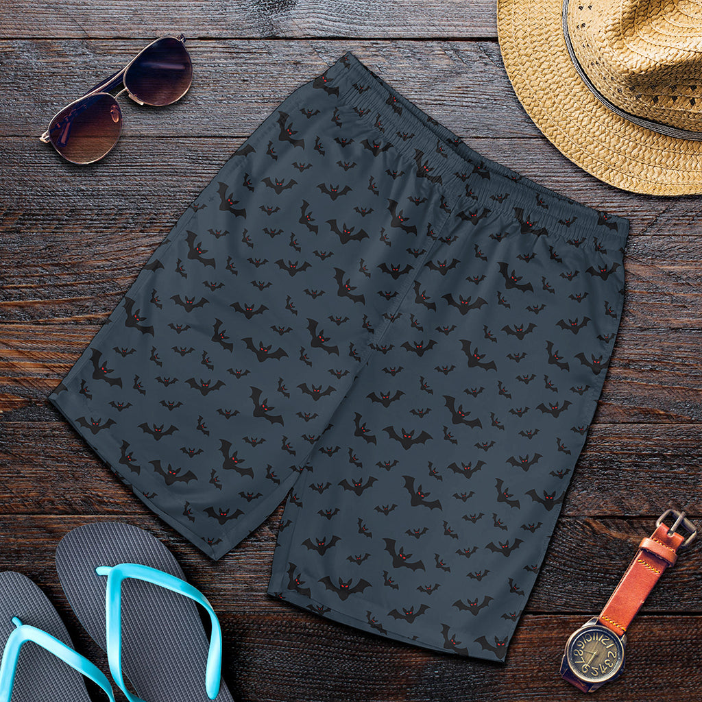 Halloween Vampire Bat Pattern Print Men's Shorts