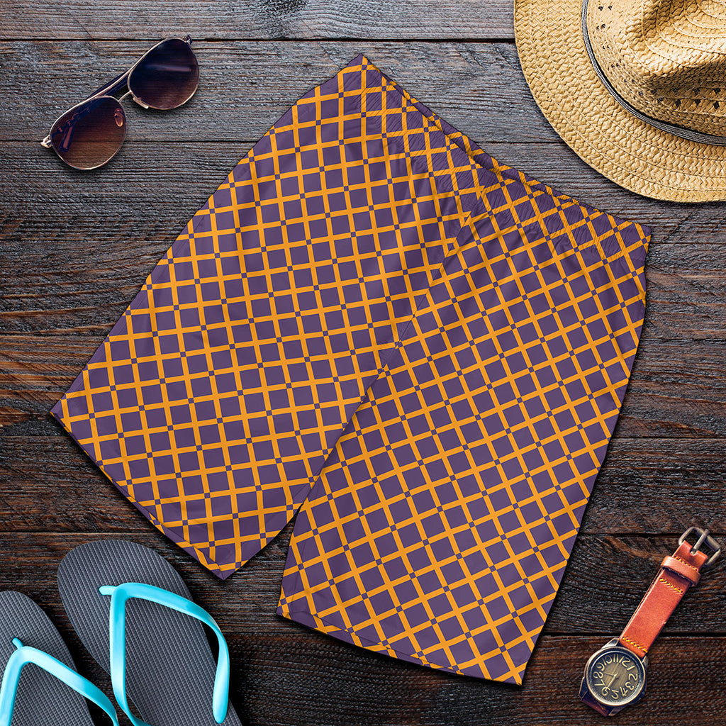 Halloween X Pattern Print Men's Shorts
