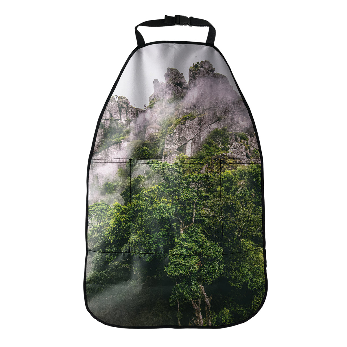 High Mountain Print Car Seat Organizers