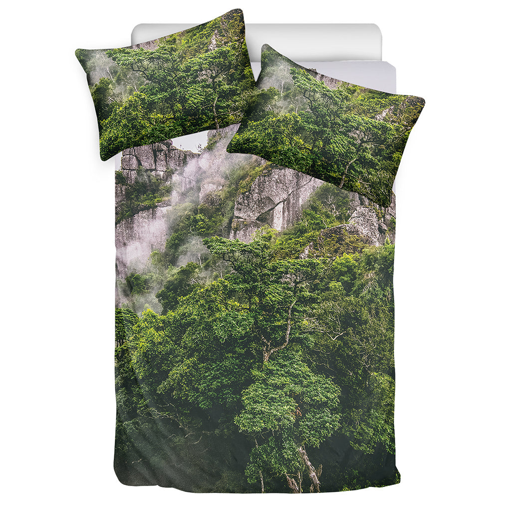 High Mountain Print Duvet Cover Bedding Set