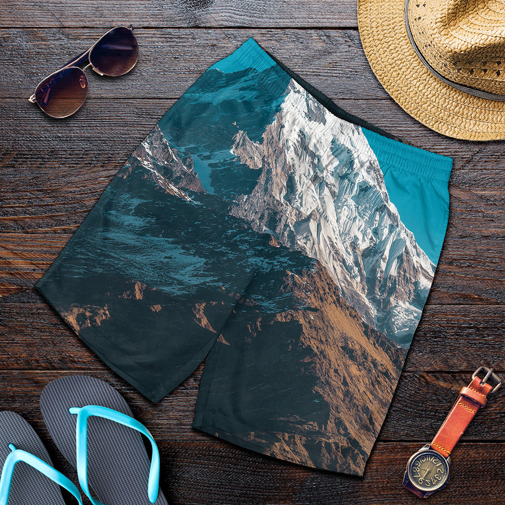 Himalaya Mountain Print Men's Shorts