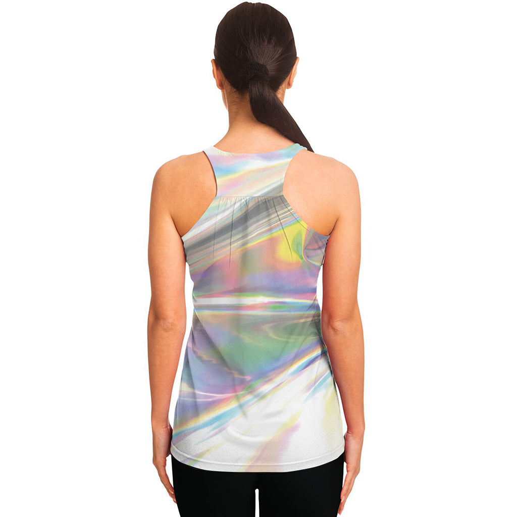 Holographic Art Print Women's Racerback Tank Top