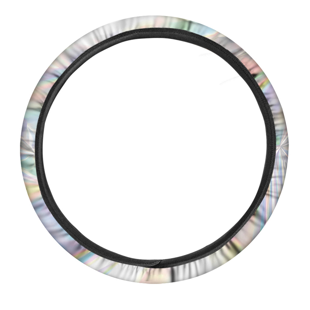 Holographic Foil Print Car Steering Wheel Cover