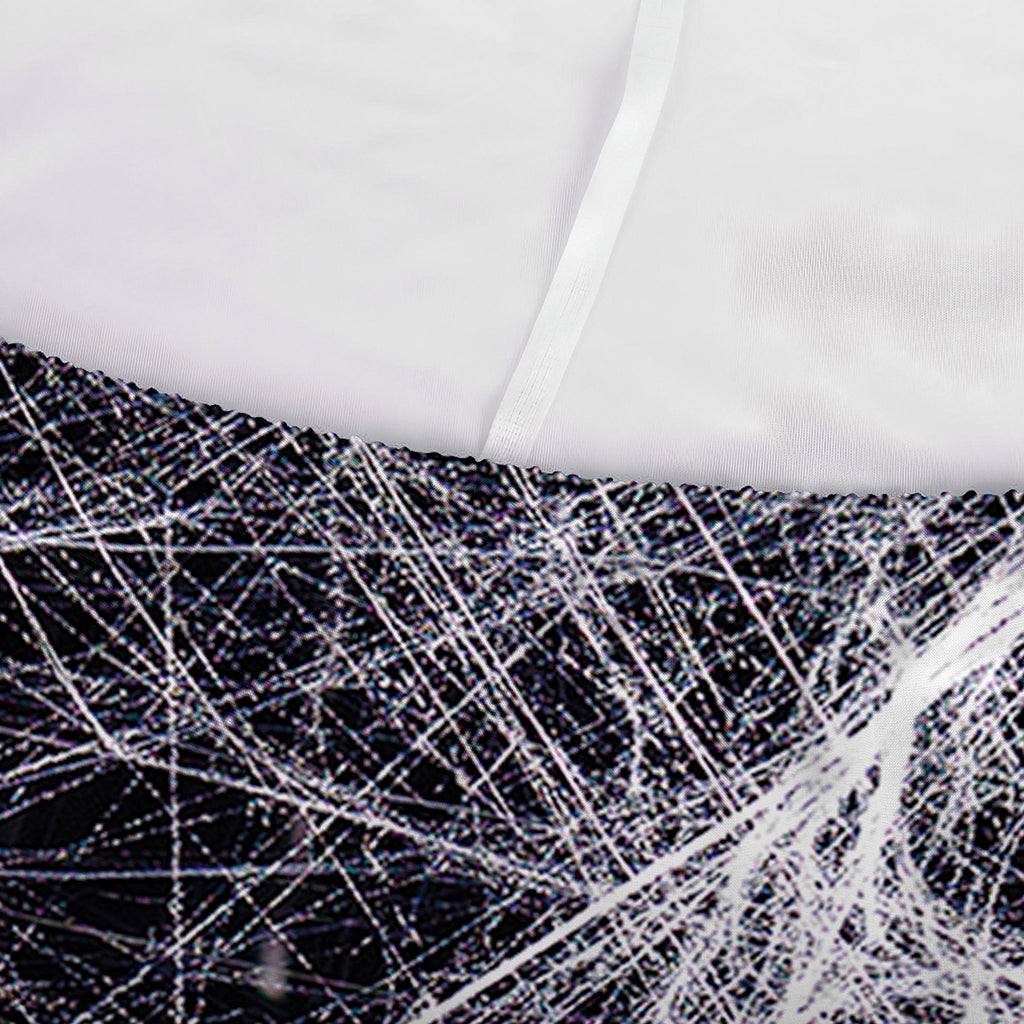 Horror Cobweb Print Sofa Cover