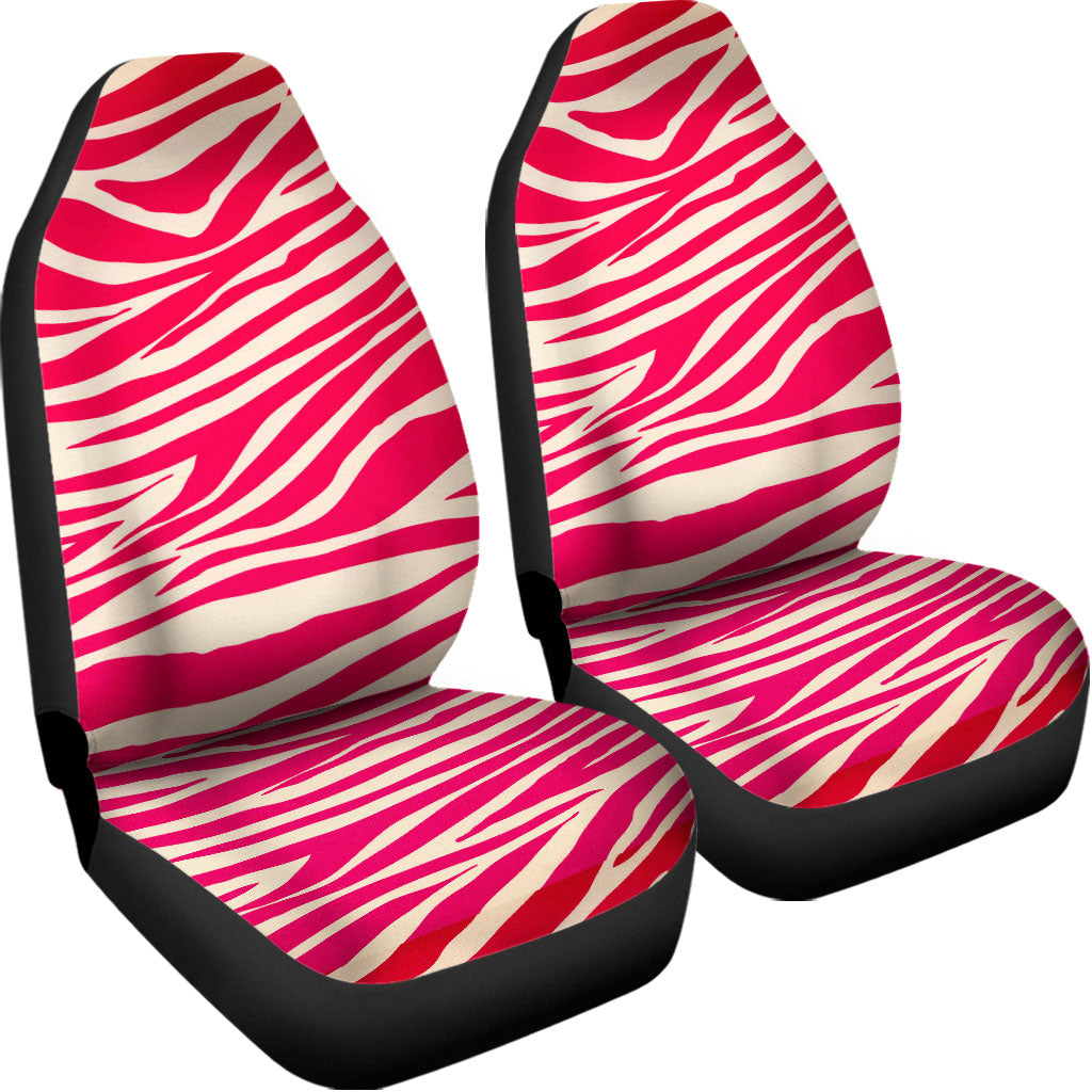 Coffee Pink Pattern Print Universal Fit Car Seat Covers