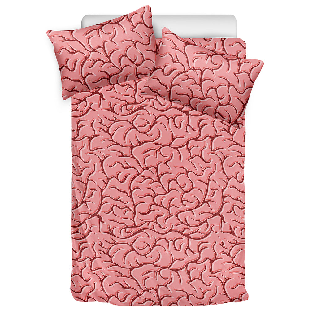 Human Brain Print Duvet Cover Bedding Set