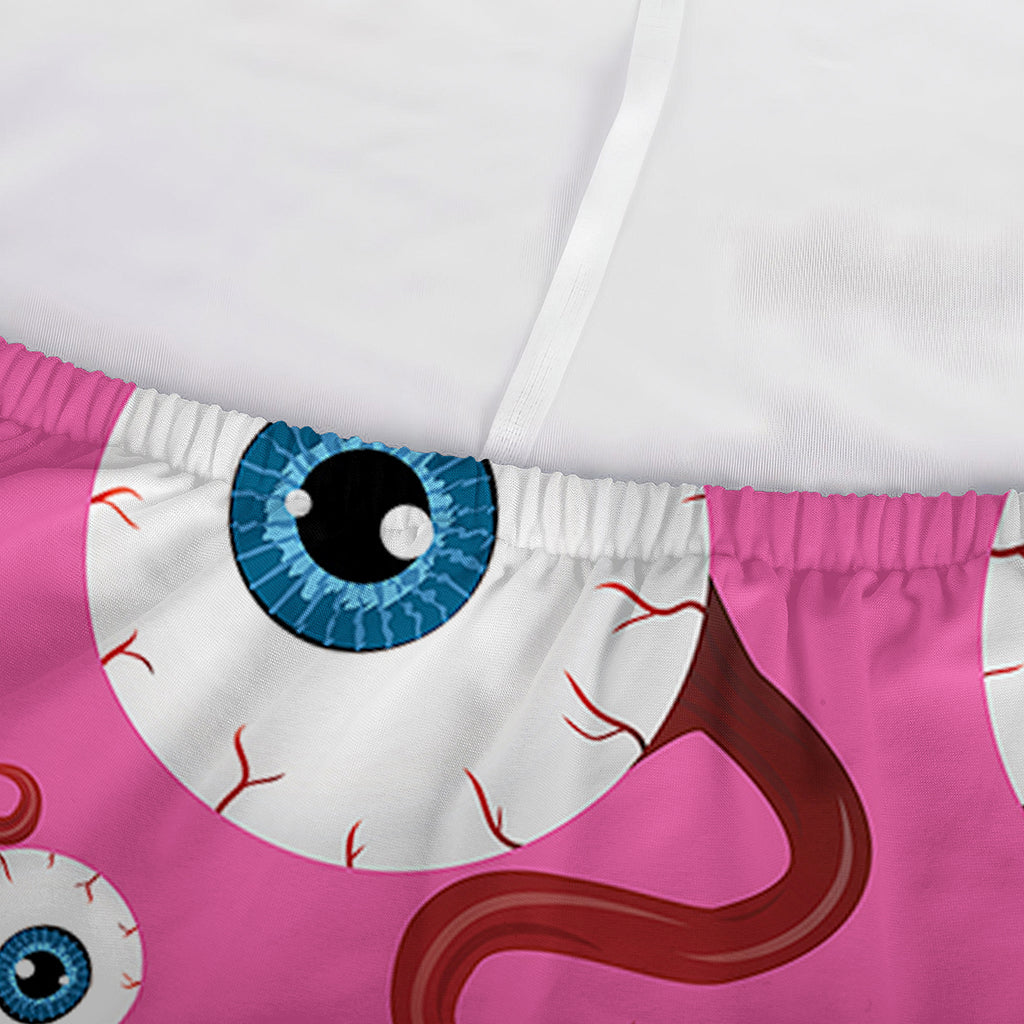 Human Eyeball Pattern Print Sofa Cover