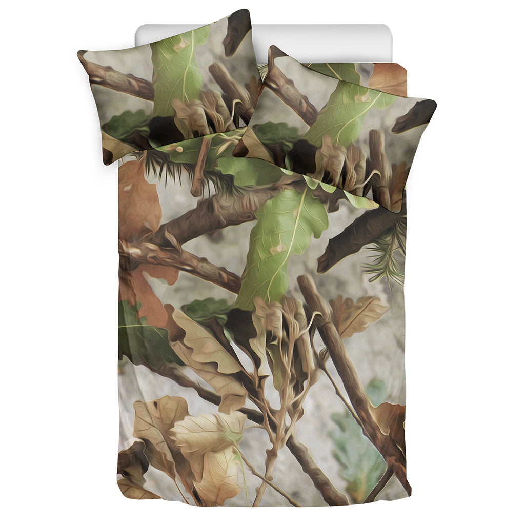 Hunting Camouflage Pattern Print Duvet Cover Bedding Set