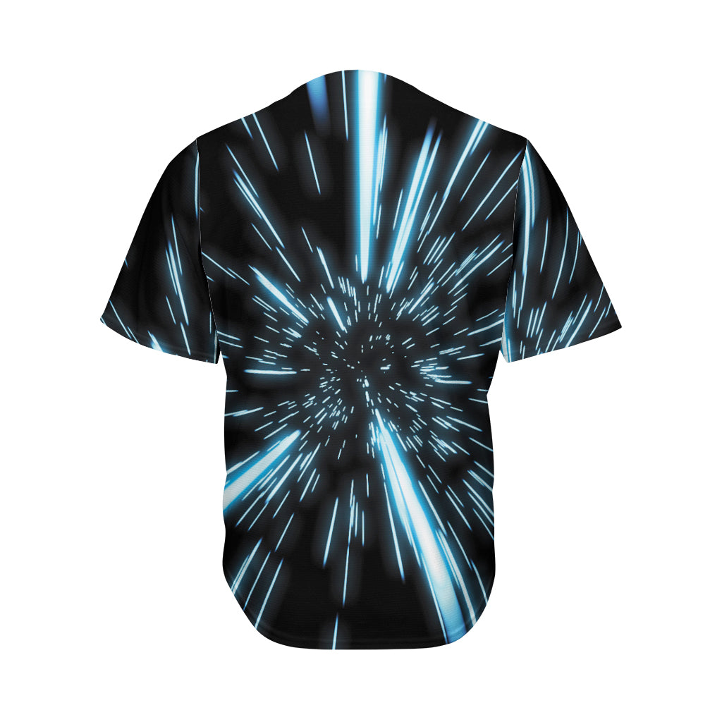 Hyperspace Lightspeed Print Men's Baseball Jersey