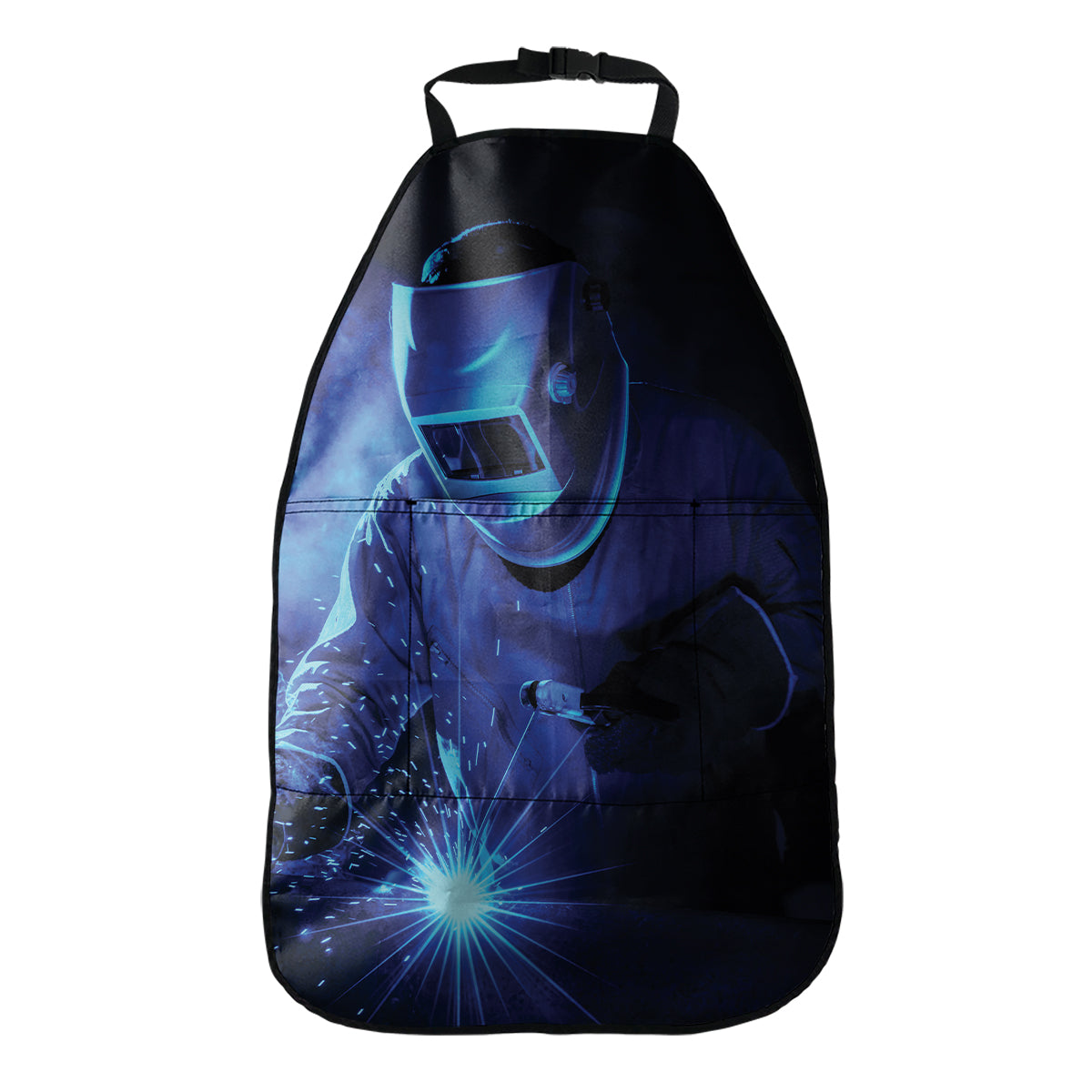 Industrial Welder Print Car Seat Organizers