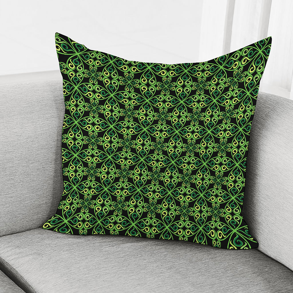 Irish Celtic Symbol Pattern Print Pillow Cover