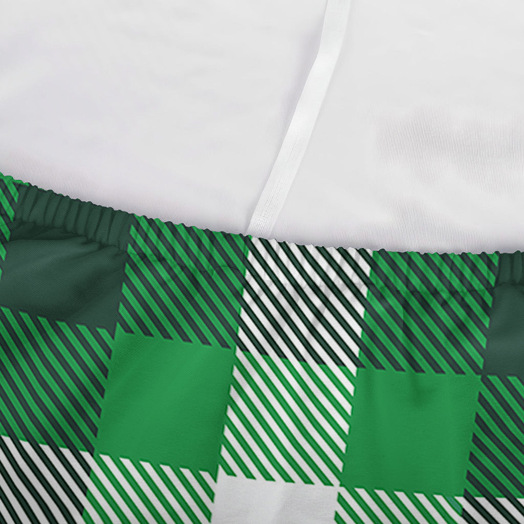 Irish Check Saint Patrick's Day Print Sofa Cover