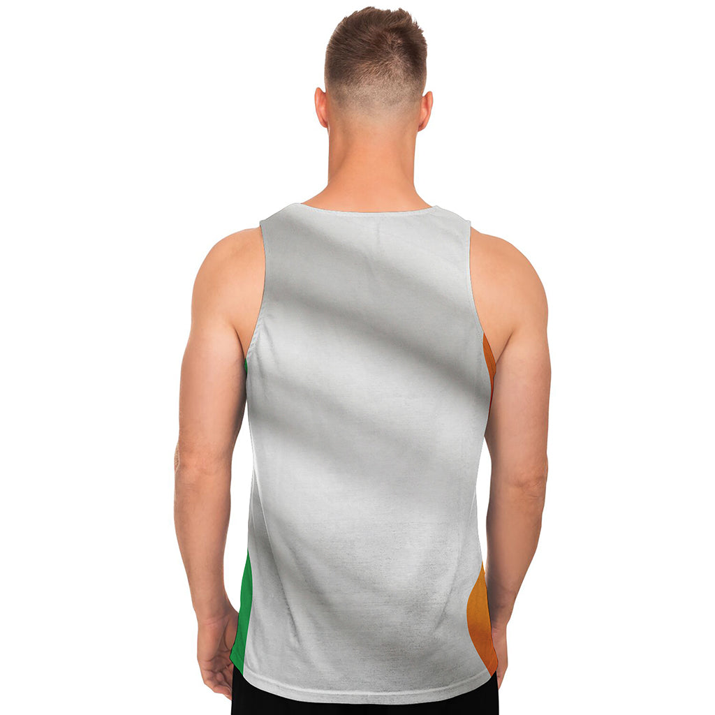 Irish Flag Print Men's Tank Top