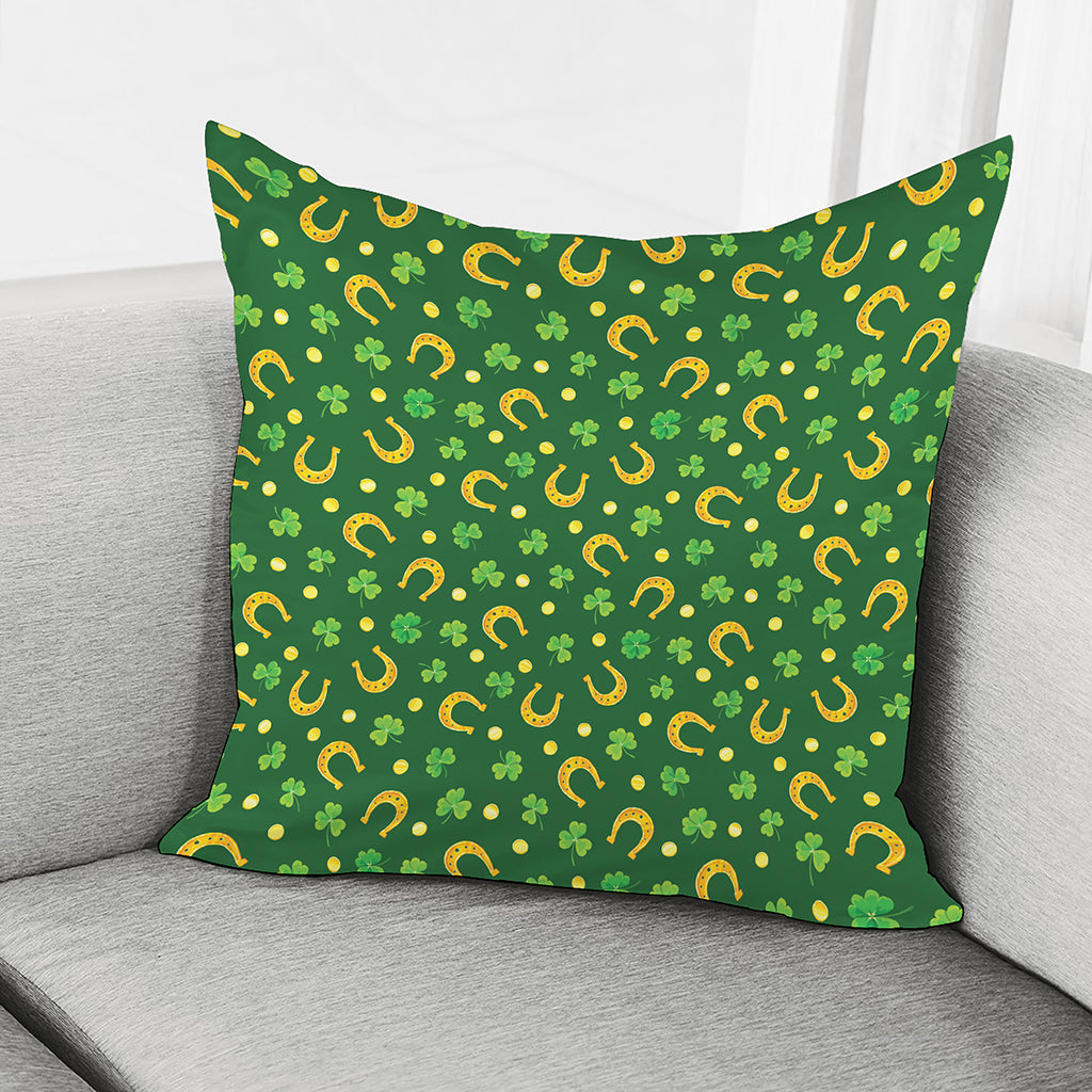 Irish Saint Patrick's Day Pattern Print Pillow Cover
