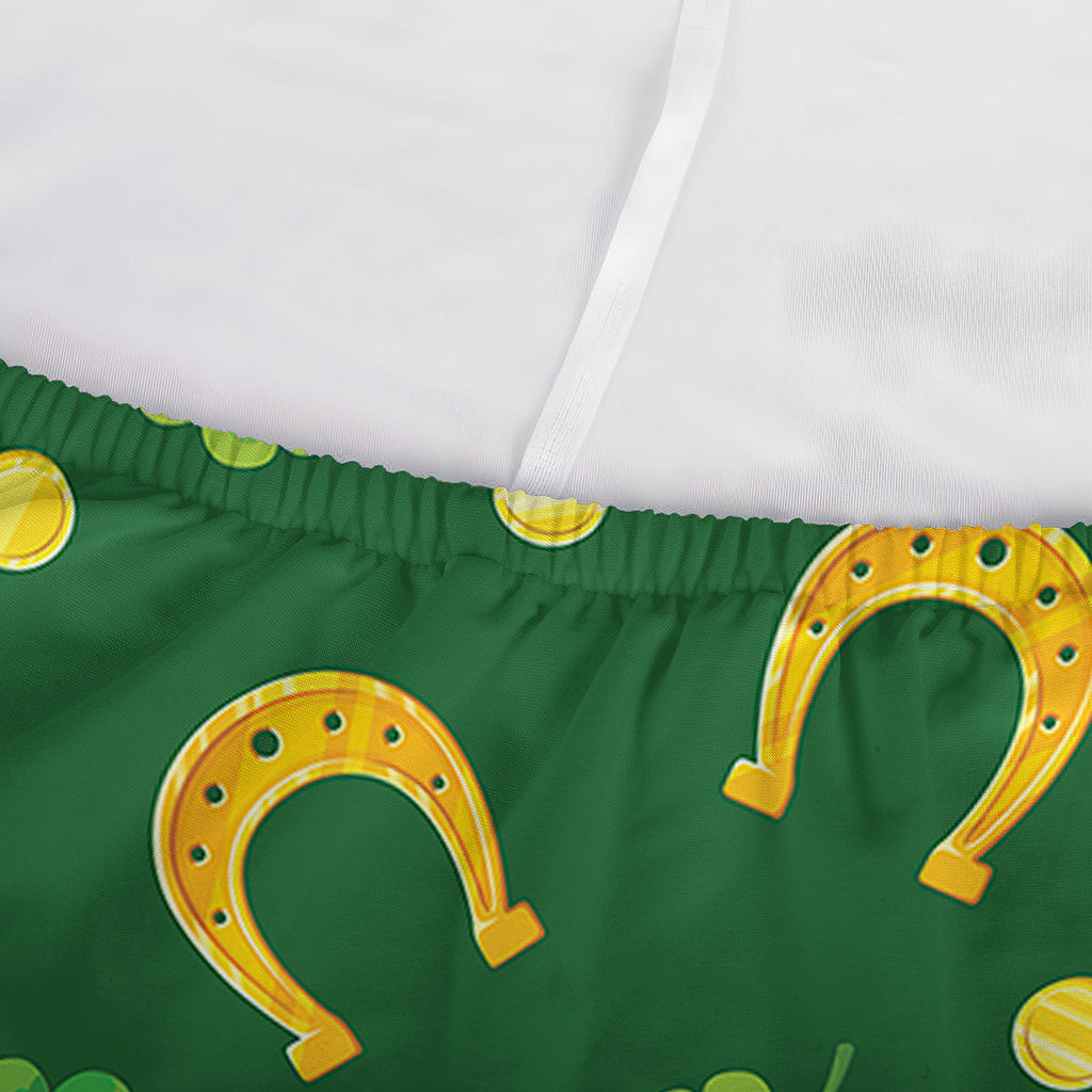 Irish Saint Patrick's Day Pattern Print Sofa Cover