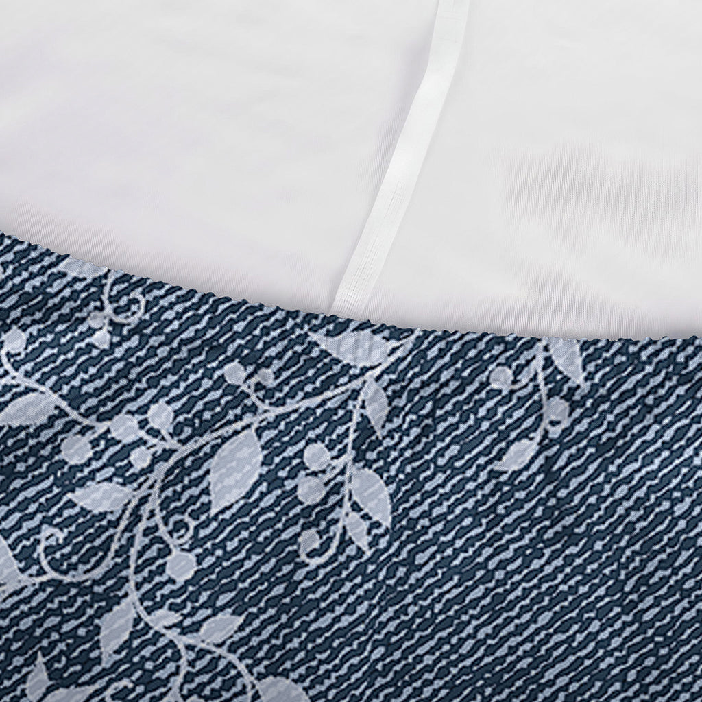 Ivy Flower Denim Jeans Pattern Print Sofa Cover