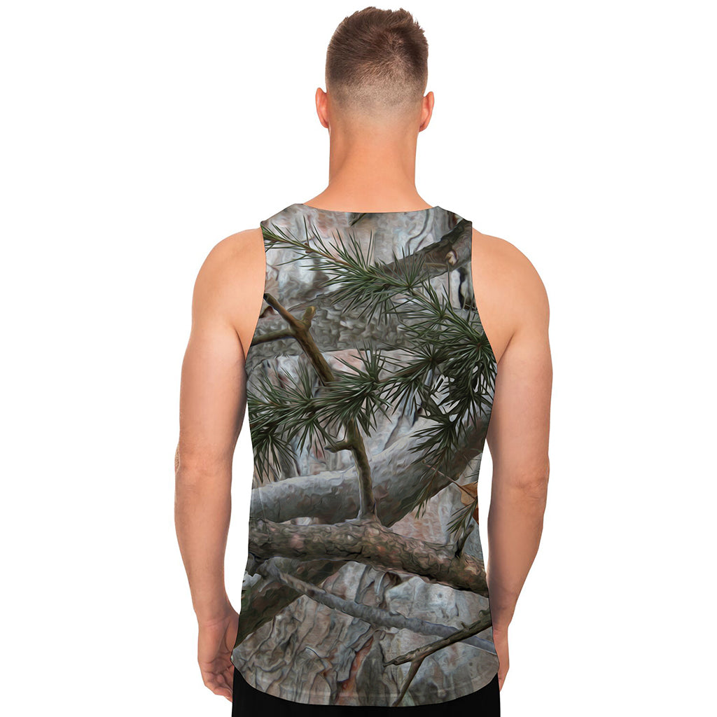 Jungle Hunting Camouflage Print Men's Tank Top