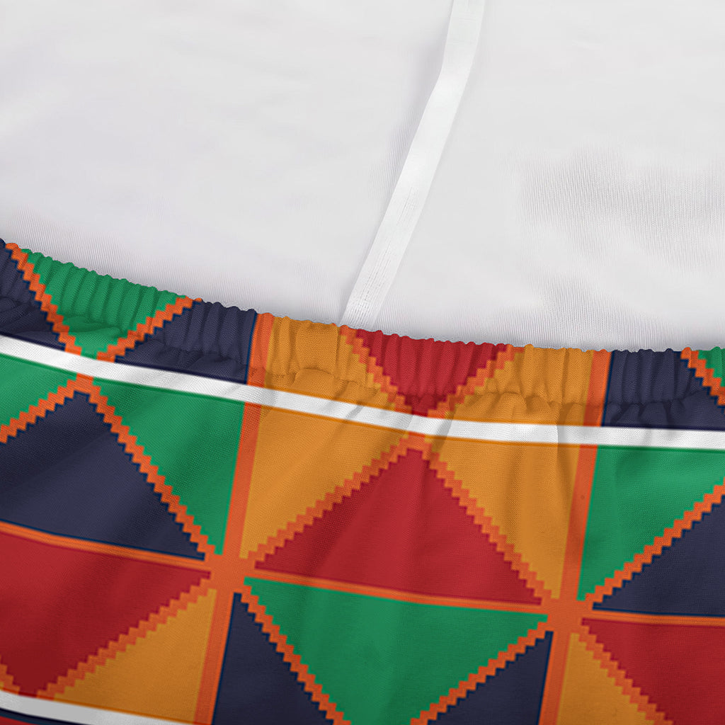 Kente Pattern Print Sofa Cover