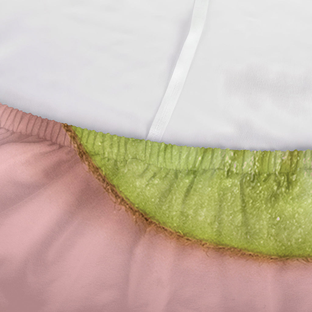 Kiwi Slices Pattern Print Sofa Cover