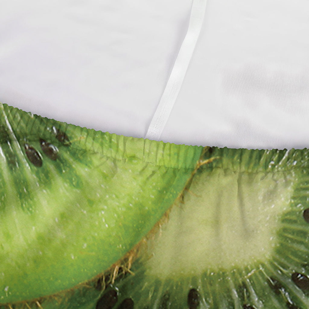 Kiwi Slices Print Sofa Cover