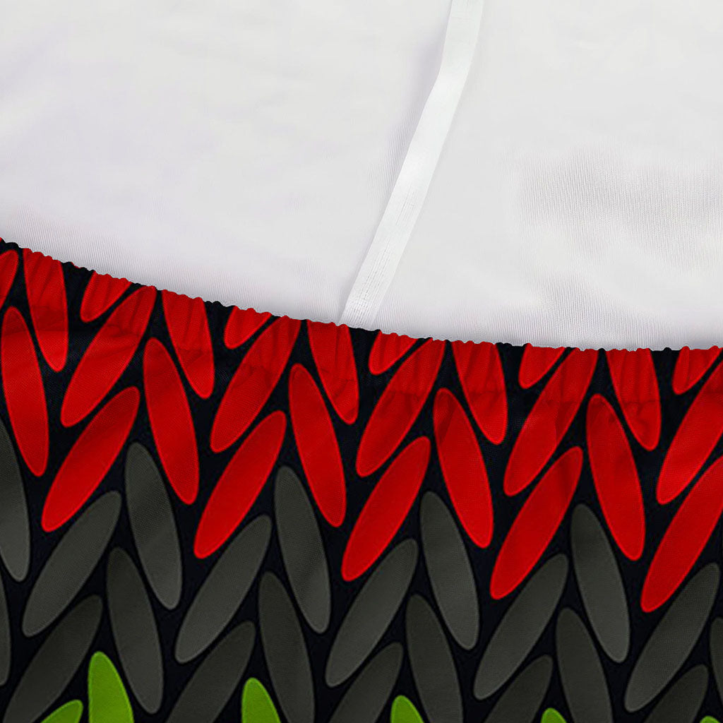 Knitted Style Reggae Pattern Print Sofa Cover