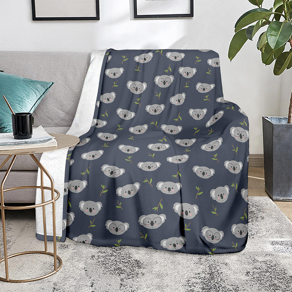 Koala Bear Pattern Print Blanket