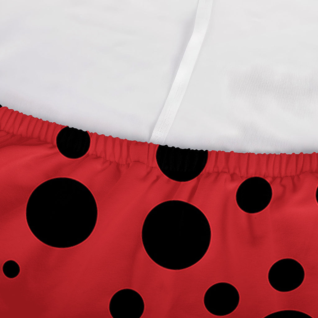 Ladybug Spots Pattern Print Sofa Cover