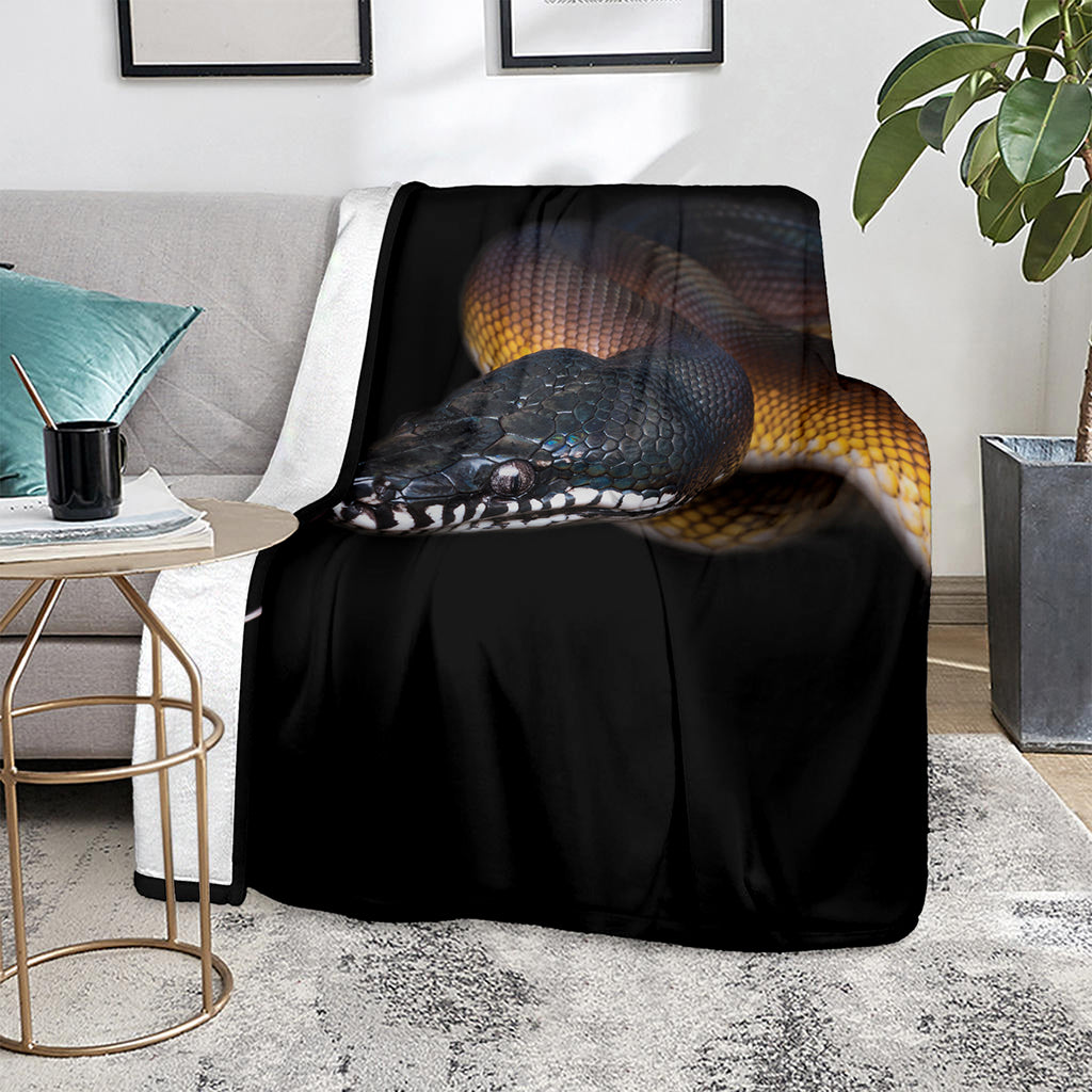 Leiopython Snake Print Blanket