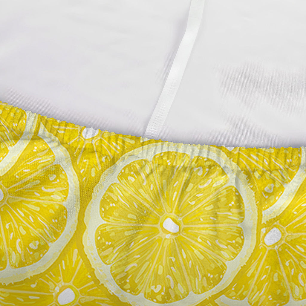 Lemon Slices Pattern Print Sofa Cover