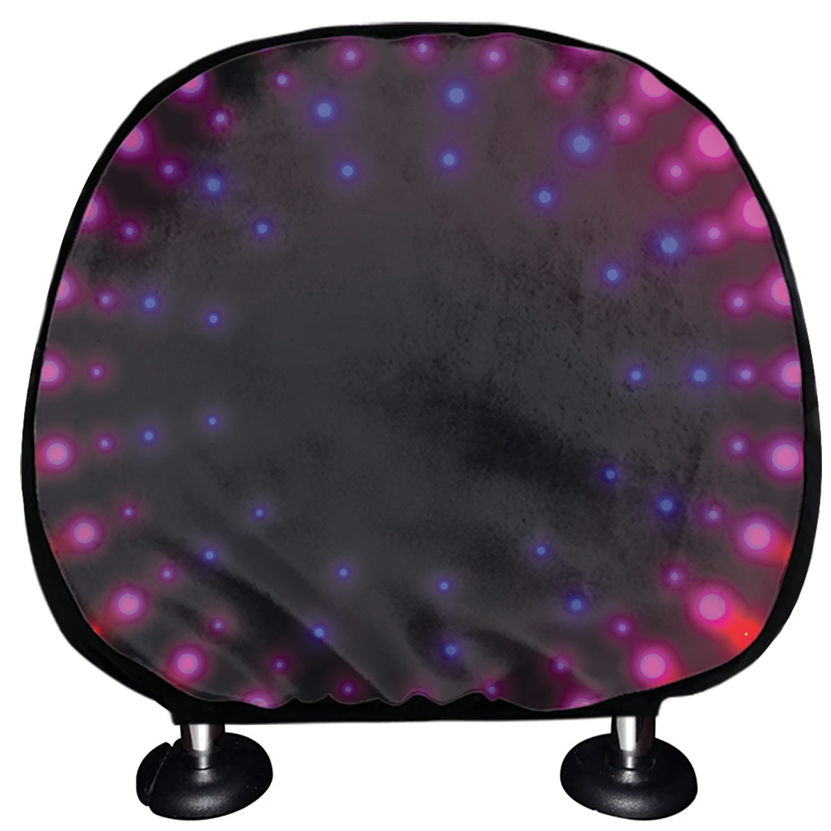 Light Mandala Print Car Headrest Covers