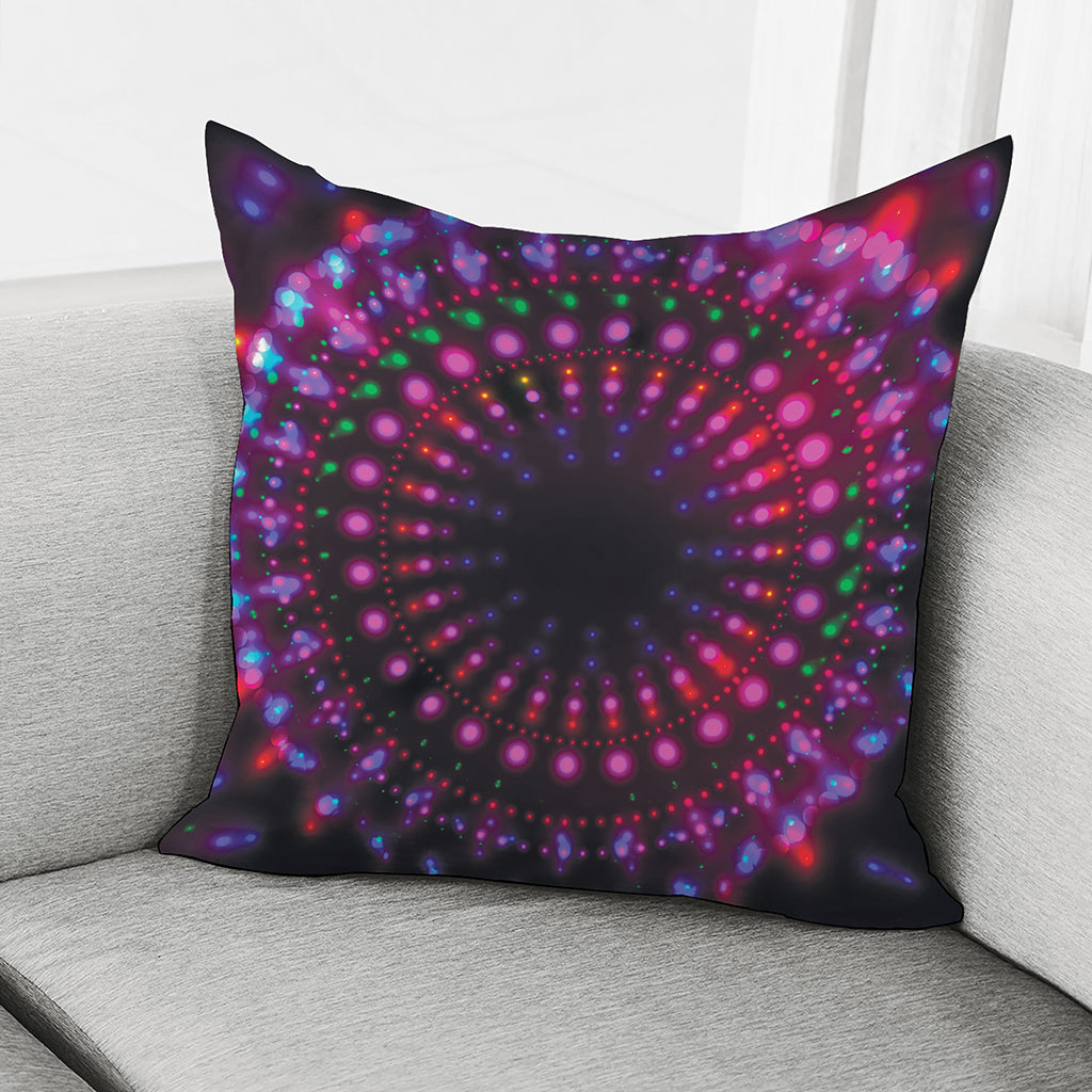 Light Mandala Print Pillow Cover