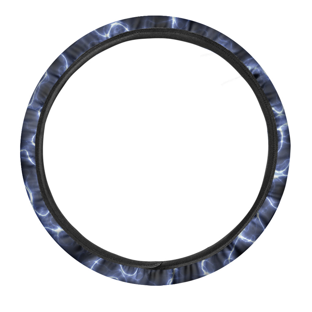 Lightning Chain Print Car Steering Wheel Cover