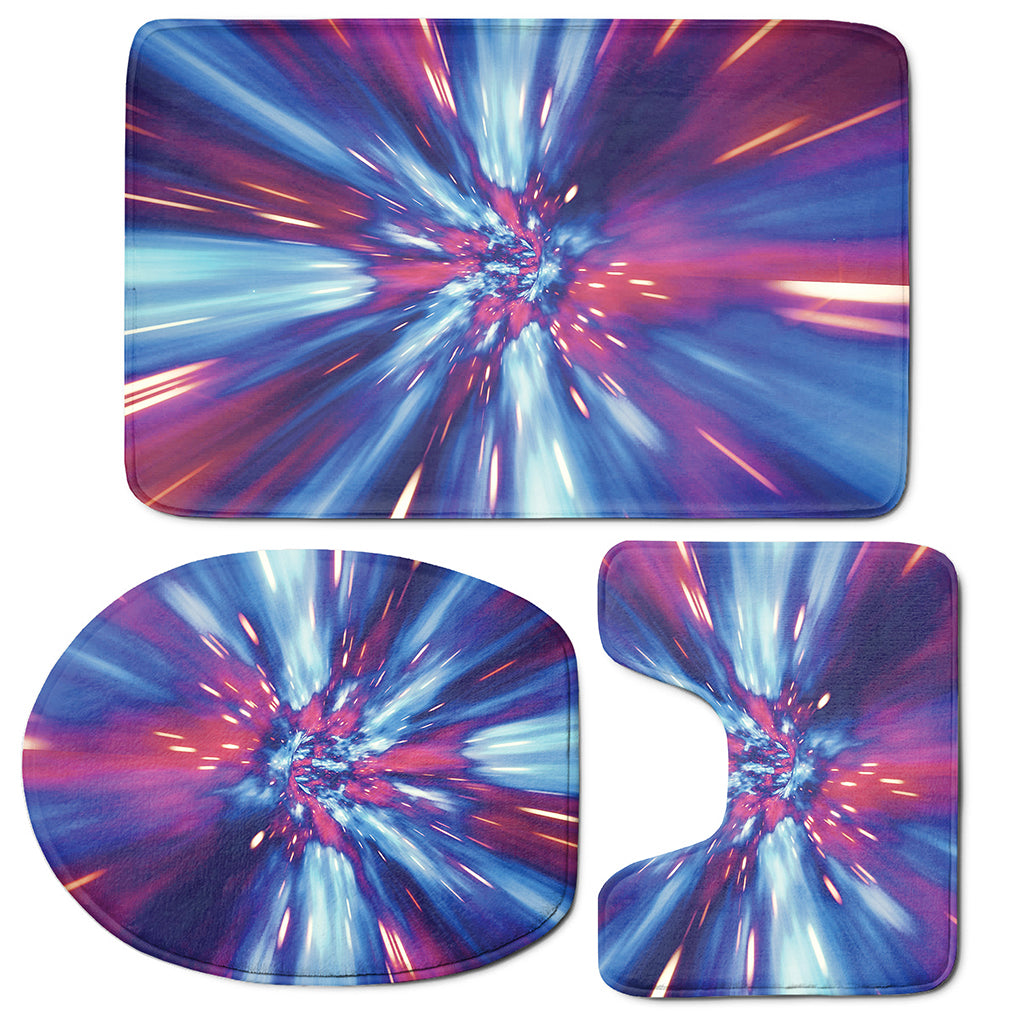 Lightspeed Vortex Print 3 Piece Bath Mat Set