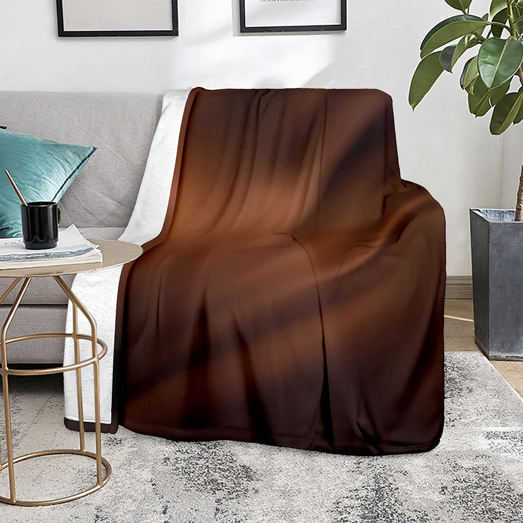 Liquid Chocolate Print Blanket