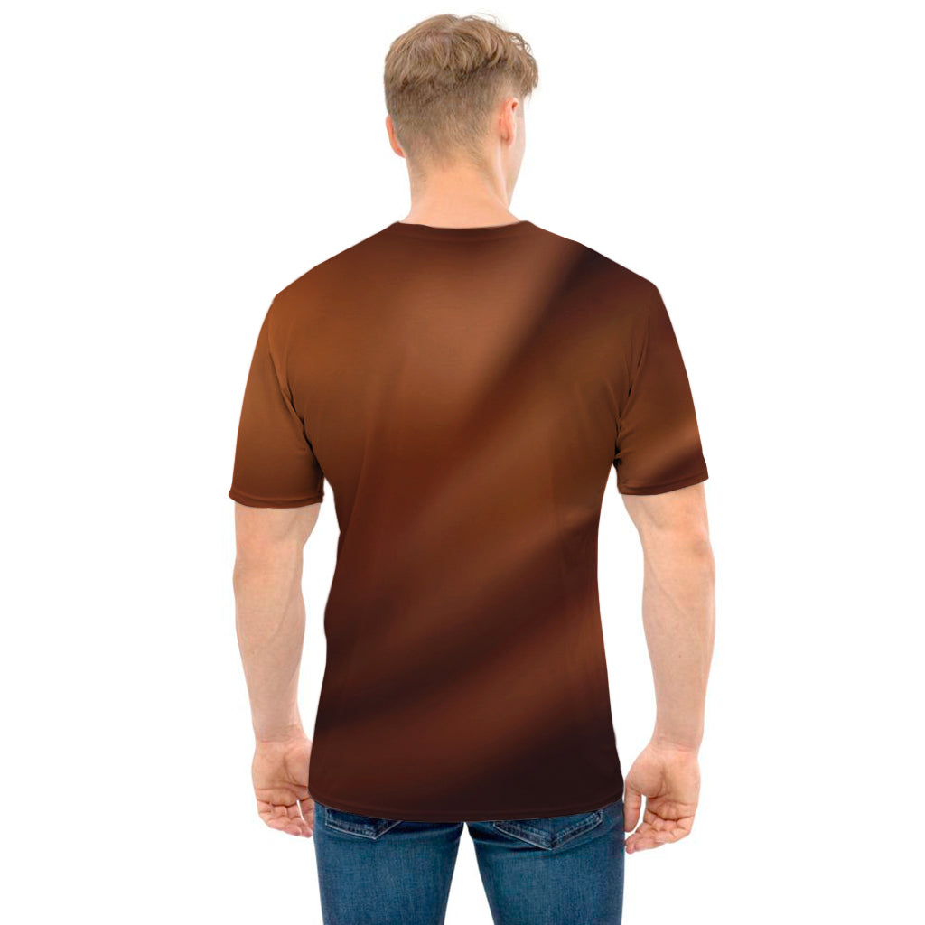 Liquid Chocolate Print Men's T-Shirt