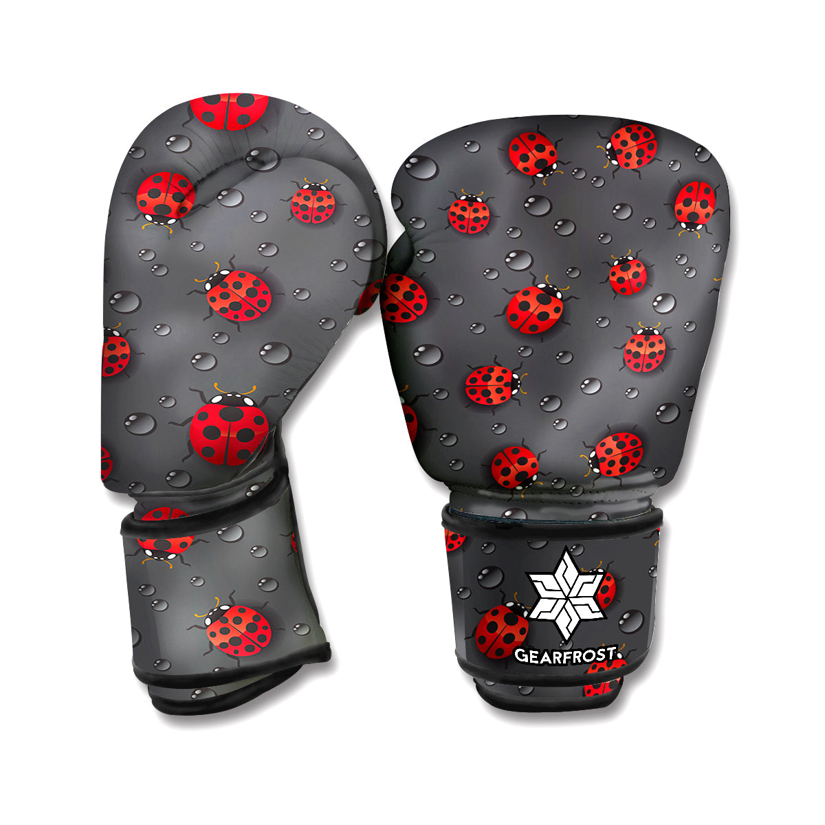 Little Ladybird Pattern Print Boxing Gloves