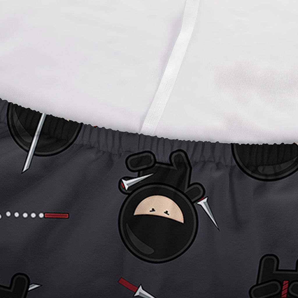 Little Ninja Pattern Print Sofa Cover