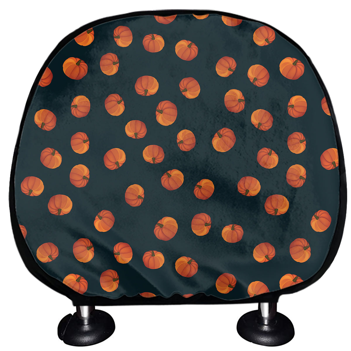 Little Pumpkin Pattern Print Car Headrest Covers