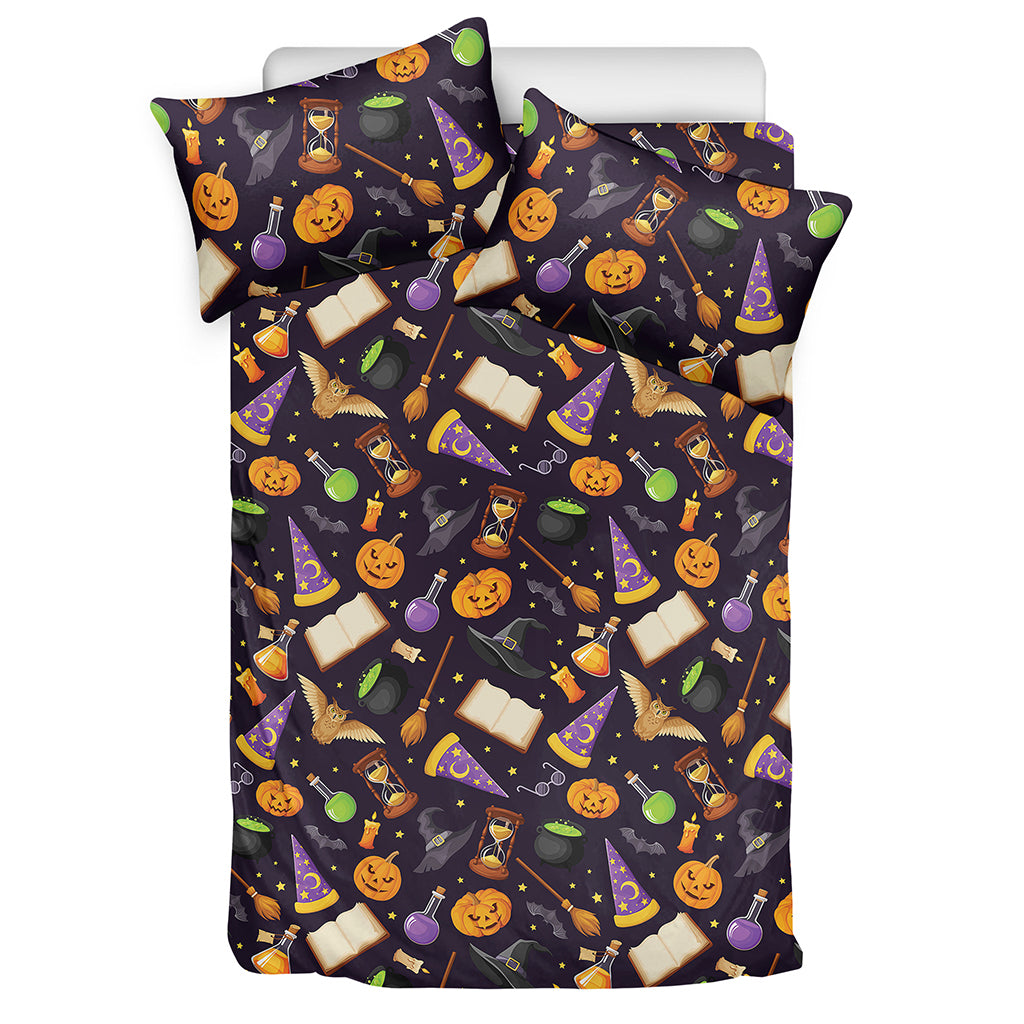 Magic Wizard Pattern Print Duvet Cover Bedding Set